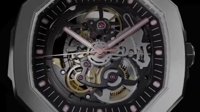 Gig Preview - Create high quality 3d wristwatch animation,3d product animation,3d watch design