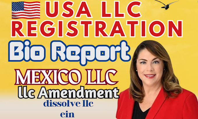 Gig Preview - Dissolve llc amendment USA mexico llc registration corporation and close ein