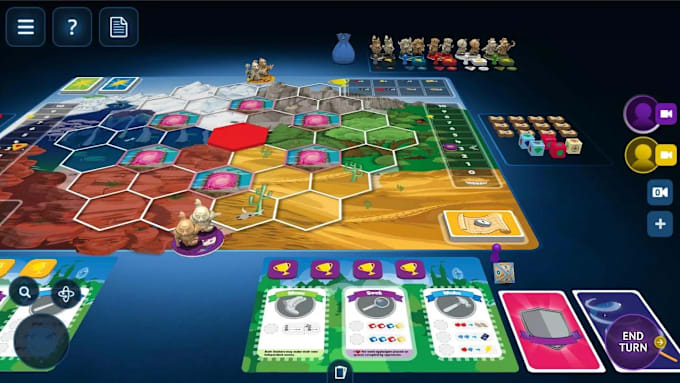 Gig Preview - Design and build board game, card ludo chess tabletop game mechanics development