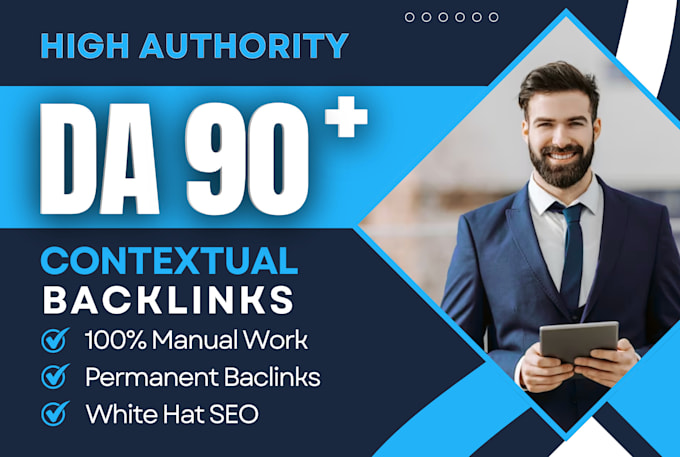 Gig Preview - Do link building for offpage SEO via high da backlinks to get google ranking