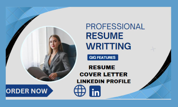 Gig Preview - Write a professional resume in 24 hours