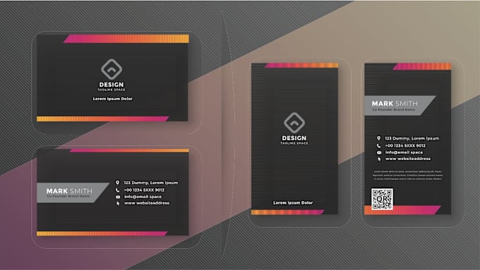 Gig Preview - Design a decent professional business card for your business