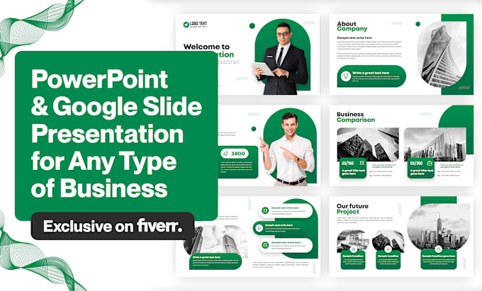 Gig Preview - Create powerpoint presentation and pitch deck design