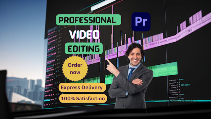 Gig Preview - Do professional youtube vidoe editing within 24 hours