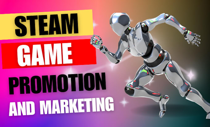 Gig Preview - Do steam game marketing wishlist promotion, roblox  game promotion