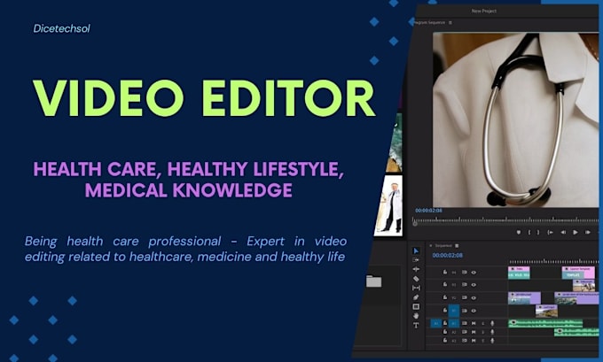 Gig Preview - Do video editing on health care