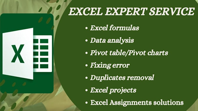 Gig Preview - Create excel spreadsheet, google sheets, vba, macros, formula and dashboard