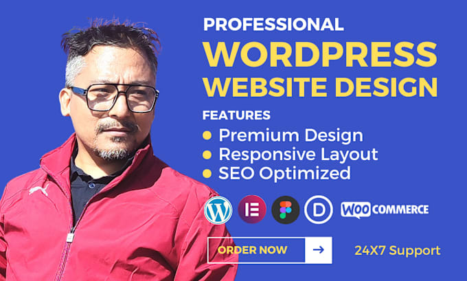 Gig Preview - Design professional wordpress websites