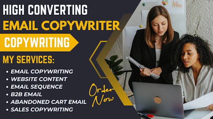 Gig Preview - Do your sales email copywriting and landing page copywriting