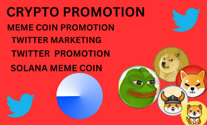 Gig Preview - Do crypto twitter promotion, solana memecoin,  meme coin promotion and marketing