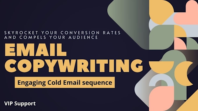 Gig Preview - Do highly converting sales cold email copywriting for emails copy and sequence