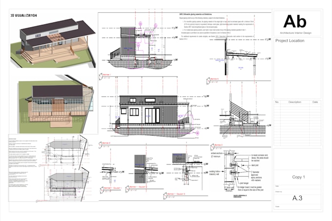 Gig Preview - Do architect floor plan,deck,sunroom,patio,adu,home addition mep for city permit