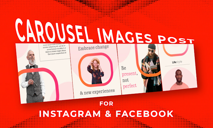 Gig Preview - Designing professional, creative carousel posts for instagram and facebook