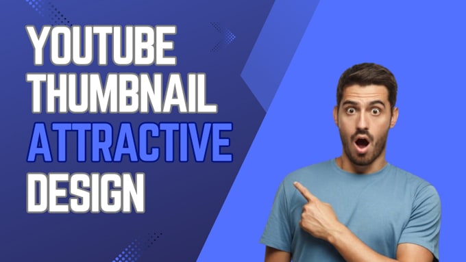 Gig Preview - Make a thumbnail for your youtube video in 24 hours