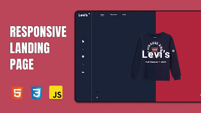 Bestseller - develop website, landing pages using html , css , javascript