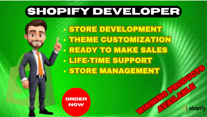 Bestseller - create and manage your shopify store