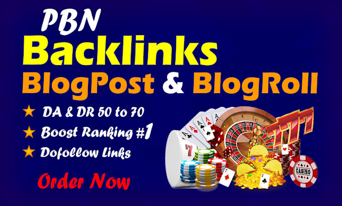 Gig Preview - Create high da and DR sidebar blogroll backlinks