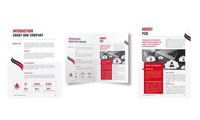 Gig Preview - Create brochures, ppts for your company profile