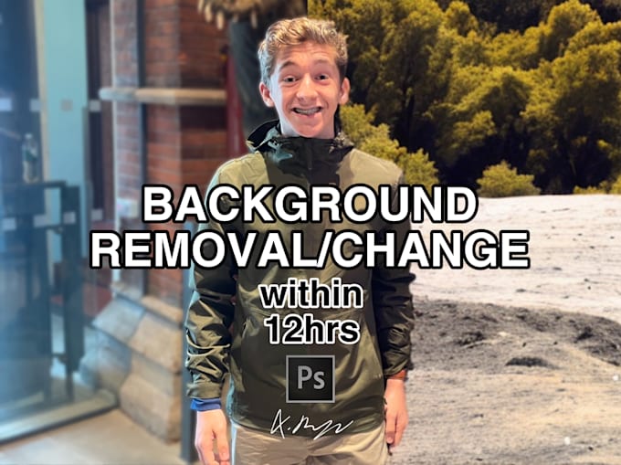 Gig Preview - Change your photo background within 12 hours bg removal