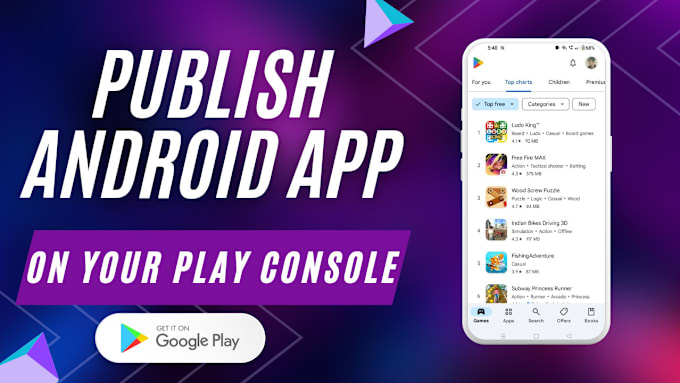 Gig Preview - Publish android on your google play console