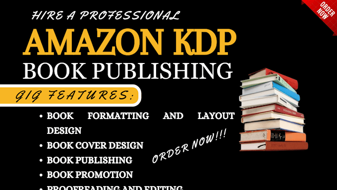 Gig Preview - Proofread edit fiction book ebook formatting design cover publish for amazon kdp