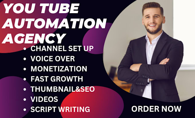 Gig Preview - Create automated youtube cash cow videos and manage your channel automation