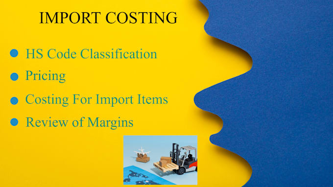 Bestseller - provide import costing, hst classification, pricing, import tax calculation