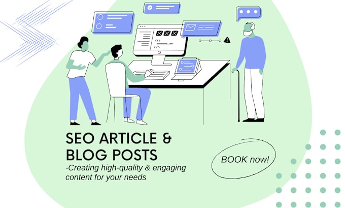 Gig Preview - Be your expert SEO article writer and blog post writer