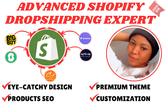 Bestseller - build create shopify dropshipping store website development via bigbuy autods