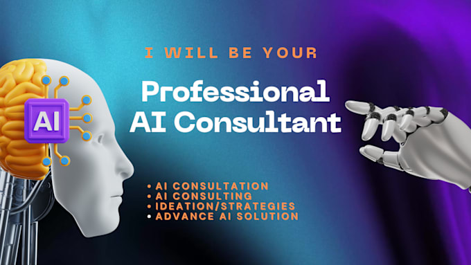 Gig Preview - Do ai consultation for your business and be your ai consultant