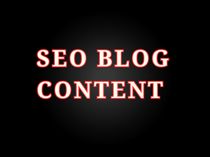 Gig Preview - Write SEO blog posts and articles as your content writer