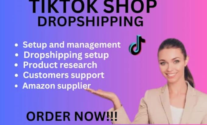 Bestseller - do dropshipping automation setup tiktok shop, product listing