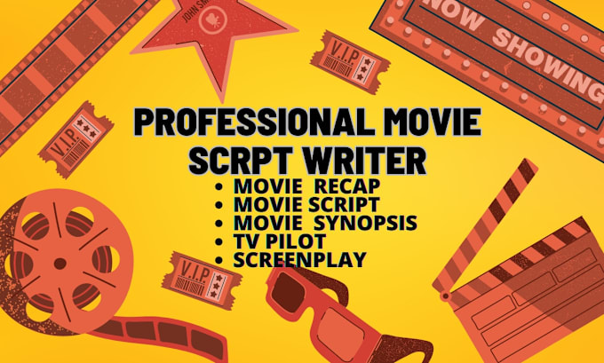 Gig Preview - Write your movie script screenplay feature film synopsis screenwriting tv script