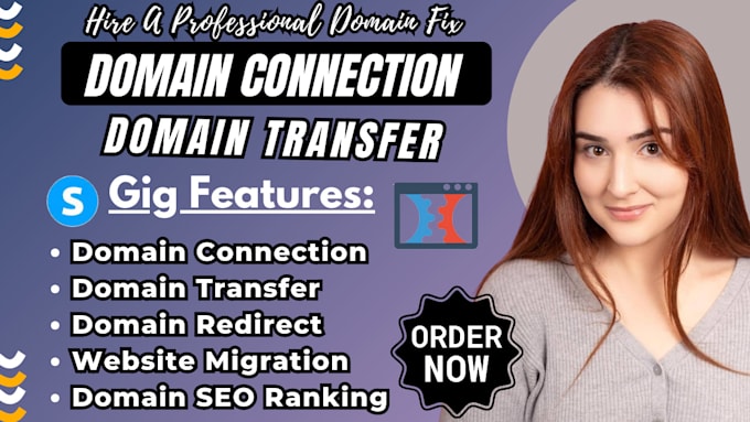 Gig Preview - Connect custom domain, dns record, http to https, or transfer domain