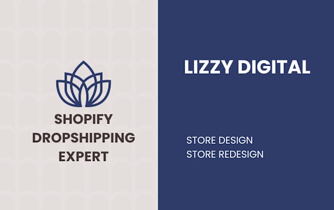 Gig Preview - Do shopify store design and redesign