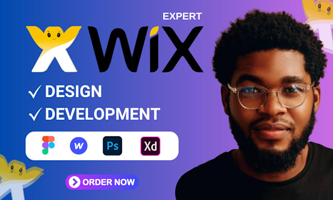 Gig Preview - Wix website redesign wix website design wix website redesign wix studio website