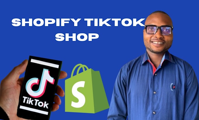 Gig Preview - Setup tiktok shop with printify design for shopify store