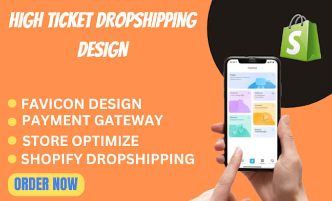 Gig Preview - Skyrocket dropshipping for your shopify store shopify automation