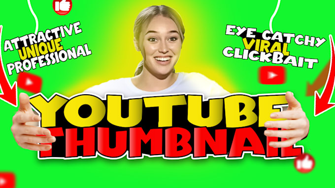 Gig Preview - Do attractive and high impact youtube thumbnail design