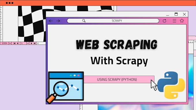 Gig Preview - Do web scraping, website scraper in python with scrapy