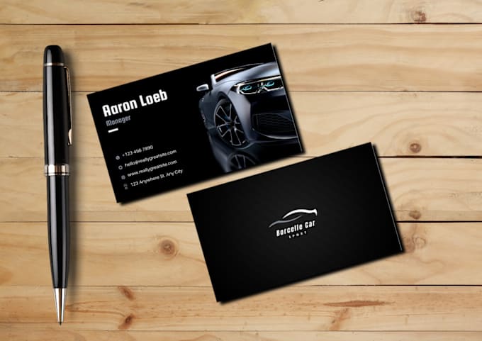 Gig Preview - Design outstanding business card design print ready