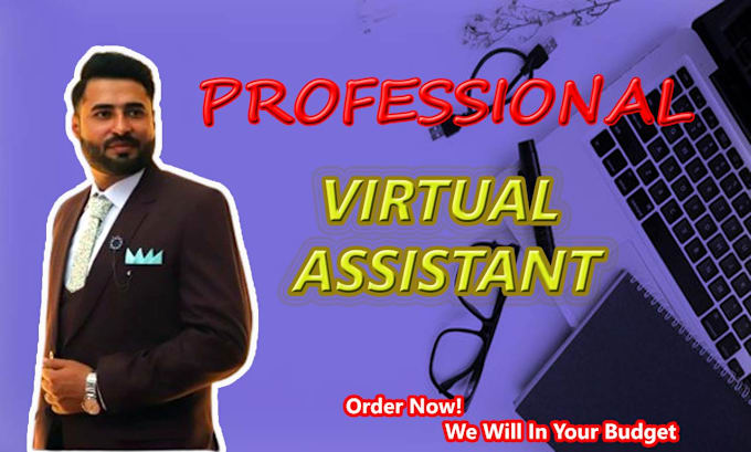 Gig Preview - Be your professional virtual assistant