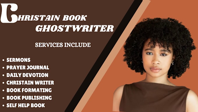 Gig Preview - Ghostwrite 30k ebook writer, christian book,self help book,online course content