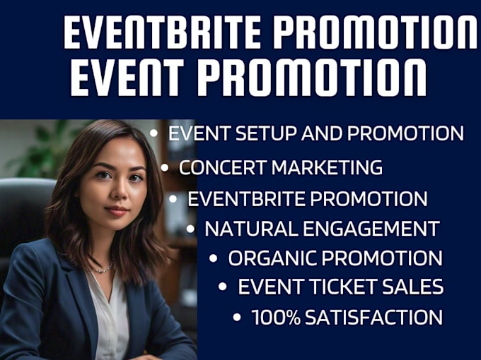 Gig Preview - Successful targeted event promotion, webinar promotion, eventbrite marketing