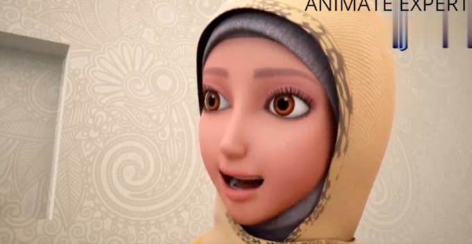 Gig Preview - Do kids arabic custom explainer video animation, muslim, islam, quran animation