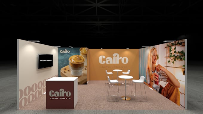 Gig Preview - Create exhibition stand, event designs and trade booths