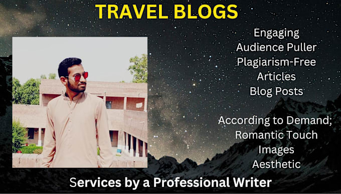 Bestseller - write an engaging SEO article and travel blog