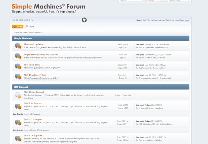 Gig Preview - Make you forum with simplemachines