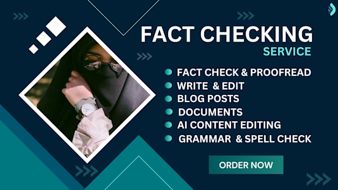 Gig Preview - Fact check ai generated articles, blogs and documents