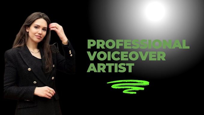 Bestseller - be your professional voiceover artist